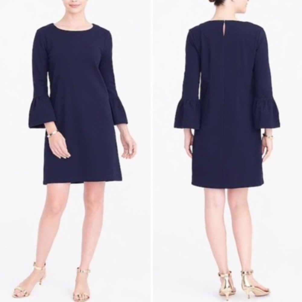 J. Crew Navy Shift Dress